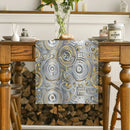 Axyaa Patterned Metallic Texture Table Runner for Home Decoration and Events
