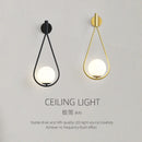 Nordic LED Wall Lamp, Hotel Restaurant & Bedroom Decoration Lighting by Axyaa