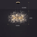 Axyaa Dandelion Pendant Lamp: Luxury Minimalist Designer Lighting for Living Room, Bedroom, Dining Room
