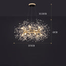 Axyaa Dandelion Pendant Lamp: Luxury Minimalist Designer Lighting for Living Room, Bedroom, Dining Room