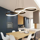Axyaa Modern LED Pendant Lights for Kitchen Island & Dining Room