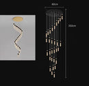 Axyaa Modern LED Pendant Chandelier for Staircase & Living Room Lighting