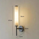 Axyaa Black Copper LED Wall Sconce for Foyer, TV Background, Bedroom