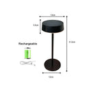 Axyaa Solar LED Desk Lamp: Dimmable, Waterproof, Rechargeable for Garden, Terrace, Camping