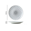 Axyaa Premium Western Food Plate: Elegant Tableware for Home & Commercial Use