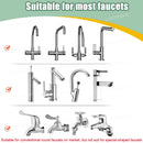 Axyaa Faucet Extender Bubbler 360° Rotatable Nozzle Adapter for Kitchen Bathroom