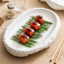 Axya Rock Texture Ceramic Dinner Plate Set