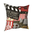 Axyaa Vintage Cinema Ticket Pillowcase 45x45cm