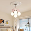 Axyaa Cream Style Pendant Light for Kids' Room & Living Room