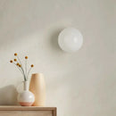 Axyaa Minimalist Glass Ball LED Wall Lamp