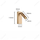 Axyaa LED Adjustable Reading Wall Lamp with Switch for Elegant Bedroom Atmosphere