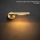 Axyaa Nordic Copper Wall Lamp for Bathroom Washstand, Hallway, Restroom - High Quality Mirror Front Sconce