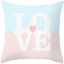 Axyaa Valentine's Day Parchment Pillow Set for Home Sofa, Square Pillowcase