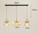 Axyaa Modern Ceiling Chandelier for Dining Room - Pendant Light Fixture for Living Room