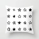 Axyaa Geometric Stripe Printed Pillowcase - Modern Home Decor