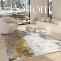 Axyaa Japanese Simplicity Large Area Rug for Home Bedroom Decor