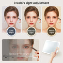 Axyaa LED Vanity Makeup Bag - 3 Light Modes, Travel Friendly Makeup Case