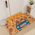 Axyaa Zero Formaldehyde Entry Door Mat - Crystal Velvet Suction Household Carpet