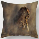 Axyaa African Lion Digital Print Pillowcase Decorative Cover