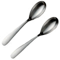 Axyaa Stainless Steel Long Handle Oval Pointed Spoon Set
