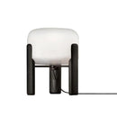 Axyaa Wood and Glass Bedside Table Lamp with E27 Floor Lamp