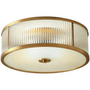 Axyaa Vintage Copper Glass Ceiling Light for Home Energy Efficient Lighting