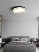 Axyaa Modern Glass Ceiling Light with Water Ripple Glass Lampshade