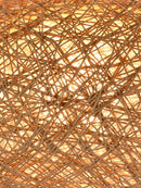 Axyaa Hemp Rattan Weave LED Pendant Lights | Nordic Spherical Chandeliers for Home Decor