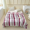 Axyaa Soft Plush Jacquard Blanket - Multifunctional Bed Sofa Cover - 150*200cm