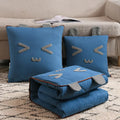 Axyaa Cartoon Pillow Quilt - 2-in-1 Multi-Functional Blanket and Pillow