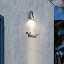 Axyaa Aluminum Spot Wall Lamp Silver Electroplating Sconce Light LED Store Decoration