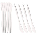 Axyaa Black Gold Butter Knife Set of 10 - Cheese Spreader Set