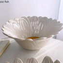 Axya Daisy Ceramic Dinner Plate Creative Tableware