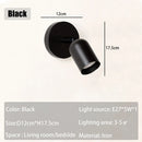 Axyaa Macaron Wall Lamp: Nordic Minimalist Room Decor Sconce for Bedroom, Study, Entryway