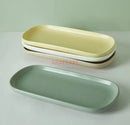 Axyaa Square Dessert Sushi Plate Set for Household Tea Time