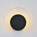 Axyaa Vintage Nordic Led Wall Moon Lamp for Staircase, Bedroom, and Loft Industrial Style