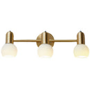 Axyaa Nordic Mirror Headlight Vanity Wall Lamp with Copper Led Lighting