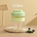 Axyaa Breakfast Oatmeal Cereal Cup Portable Yogurt Salad Spoon Container