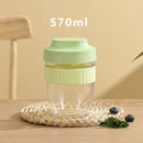 Axyaa Breakfast Oatmeal Cereal Cup Portable Yogurt Salad Spoon Container
