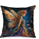 Axyaa Enchanted Fairy Throw Pillow Covers - Sofa Bedroom Car Cushion Cover