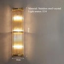 Axyaa Nordic Light Luxury Wall Sconce for Living Room, Bedroom, and Corridor