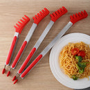 Axyaa Stainless Steel Silicone Food Clip for BBQ & Baking