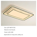 Axyaa Modern Acrylic LED Ceiling Lamp for Luxury Living Room, Bedroom, Kitchen