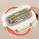 Axyaa Bento Lunch Box for Adults with Compartments and Storage Compatibility