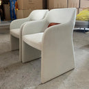 Axyaa Minimalist Modern Armchair Light Luxury Dining Chair