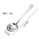Axyaa Stainless Steel Kitchenware Set with Long Handle Utensils