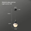 Axyaa Macaron Pendant Light for Bedroom Living Room Decor