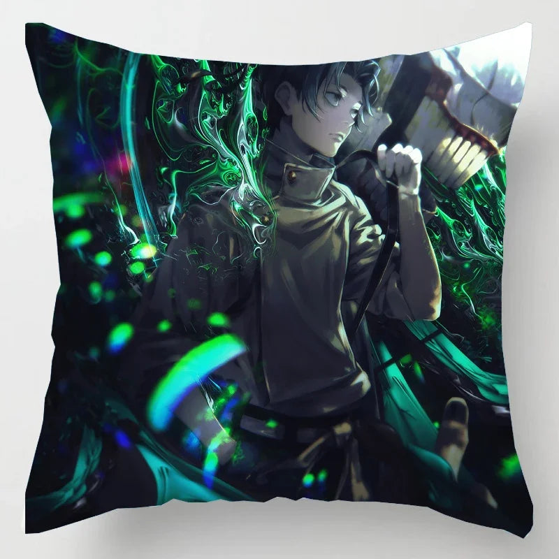 Jujutsu Kaisen Itadori Yuji & Gojo Satoru Pillowcases by Axyaa - Home Decor & Sofa Essential