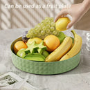 Axyaa Seasoning & Cosmetic Turntable Organizer - 360° Rotating Storage Rack