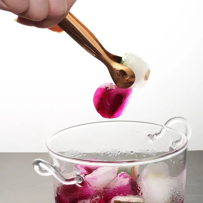 Axyaa Stainless Steel Ice Cube Tongs Kitchen Clamp